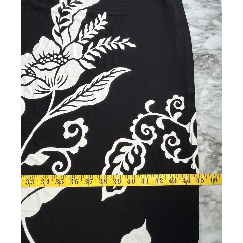 Soma NWT Midi Bra Dress XL Garden Tapestry Floral Soft Jersey Pockets Stretch - Picture 10 of 10
